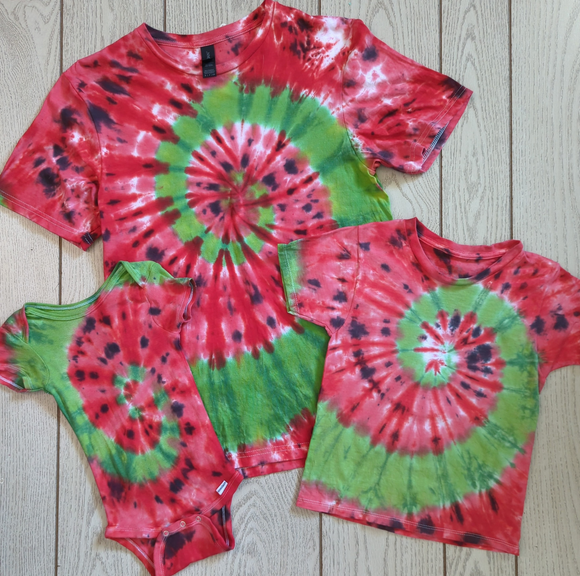 Watermelon Spiral Onesies® - Toddler - Youth