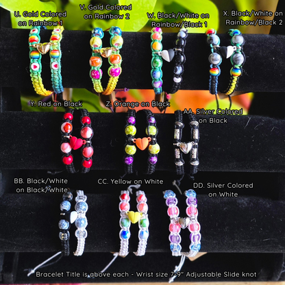 Bracelets for Two - Handmade 2-Pack Hemp Bracelets