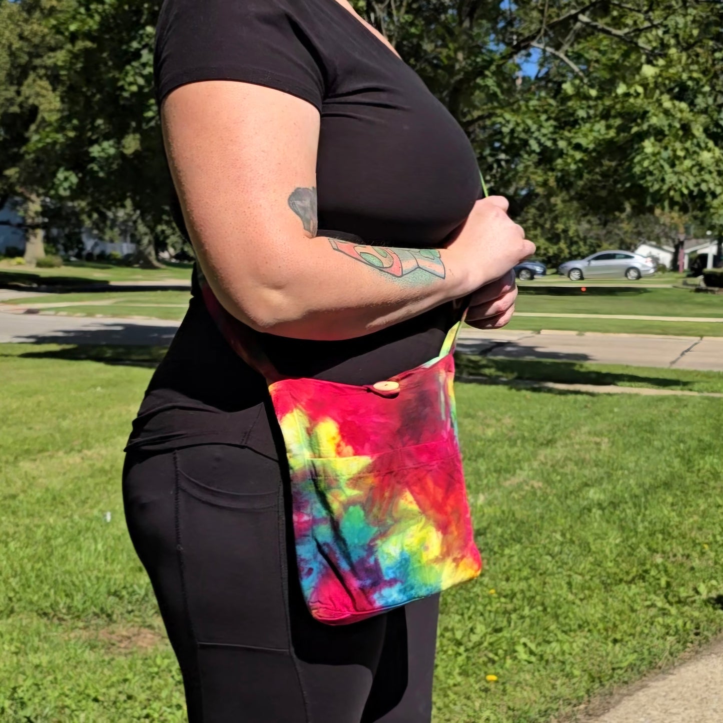 Ice Dye Crossbody Purse