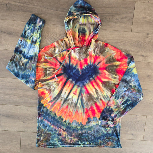 Firestorm Heart Ice Dye Adult (Multiple Shirt Style Options)