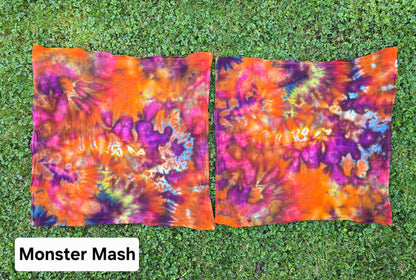 2-Pack Ice Dyed Tea Towels: Fall & Halloween Edition