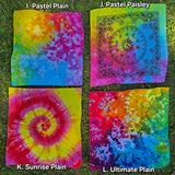 Tie Dye Bandanas