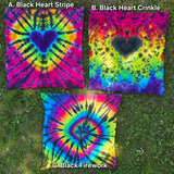 Assorted Tie Dye Tapestries 28"x28"