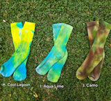 Tie Dye Ice Dyed Socks - Adult Unisex