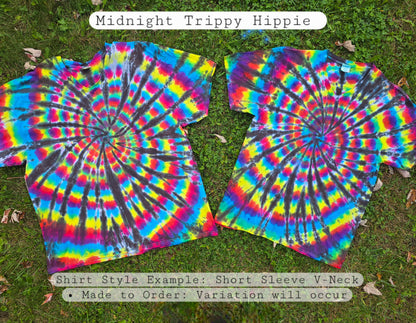 Midnight Trippy Hippie Adult (Multiple Shirt Style Options)