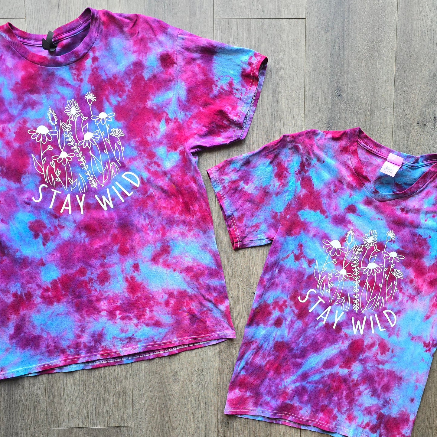 Stay Wild Adult Ice Dye