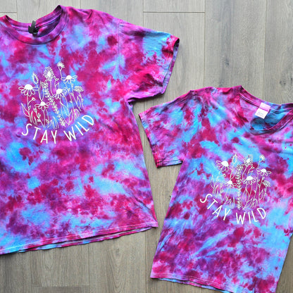 Stay Wild Adult Ice Dye