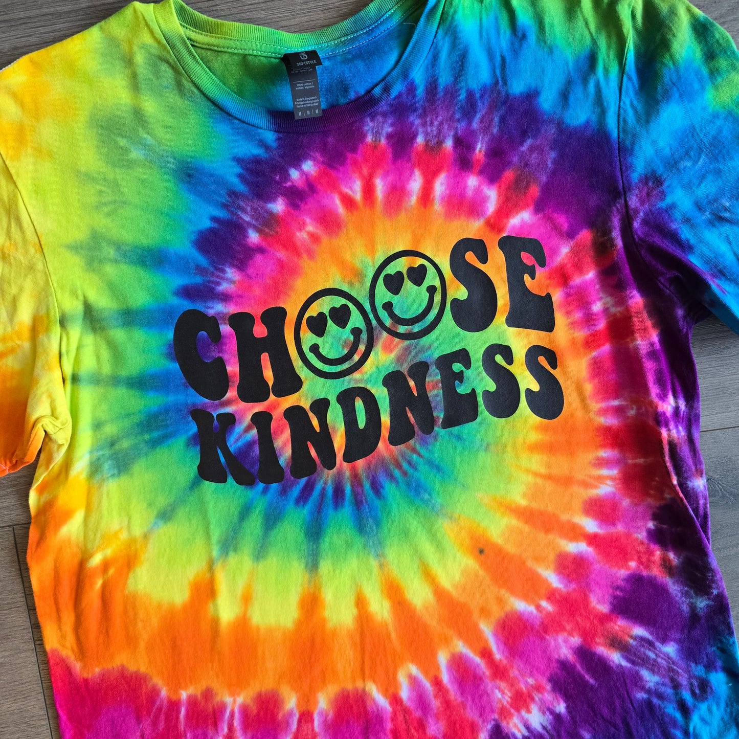 Choose Kindness Ultimate Spiral Adult T-Shirt