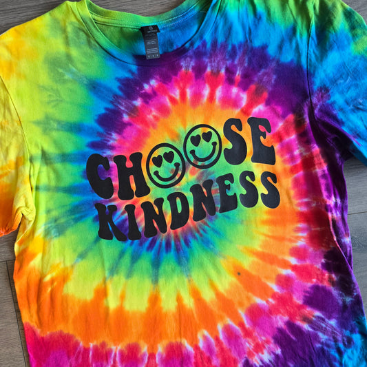 Choose Kindness Ultimate Spiral Adult T-Shirt