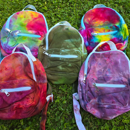 Ice Dye Mini Bookbag