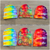Tie Dye Ice Dyed Beanie Hats - Adult Unisex