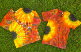 Autumn Double Sunflower Adult (Multiple Shirt Style Options)