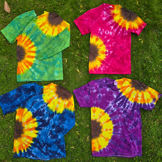 Double Sunflower Adult (Multiple Shirt Style Options)