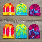 Tie Dye Ice Dyed Beanie Hats - Adult Unisex