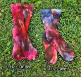 Tie Dye Ice Dyed Socks - Adult Unisex