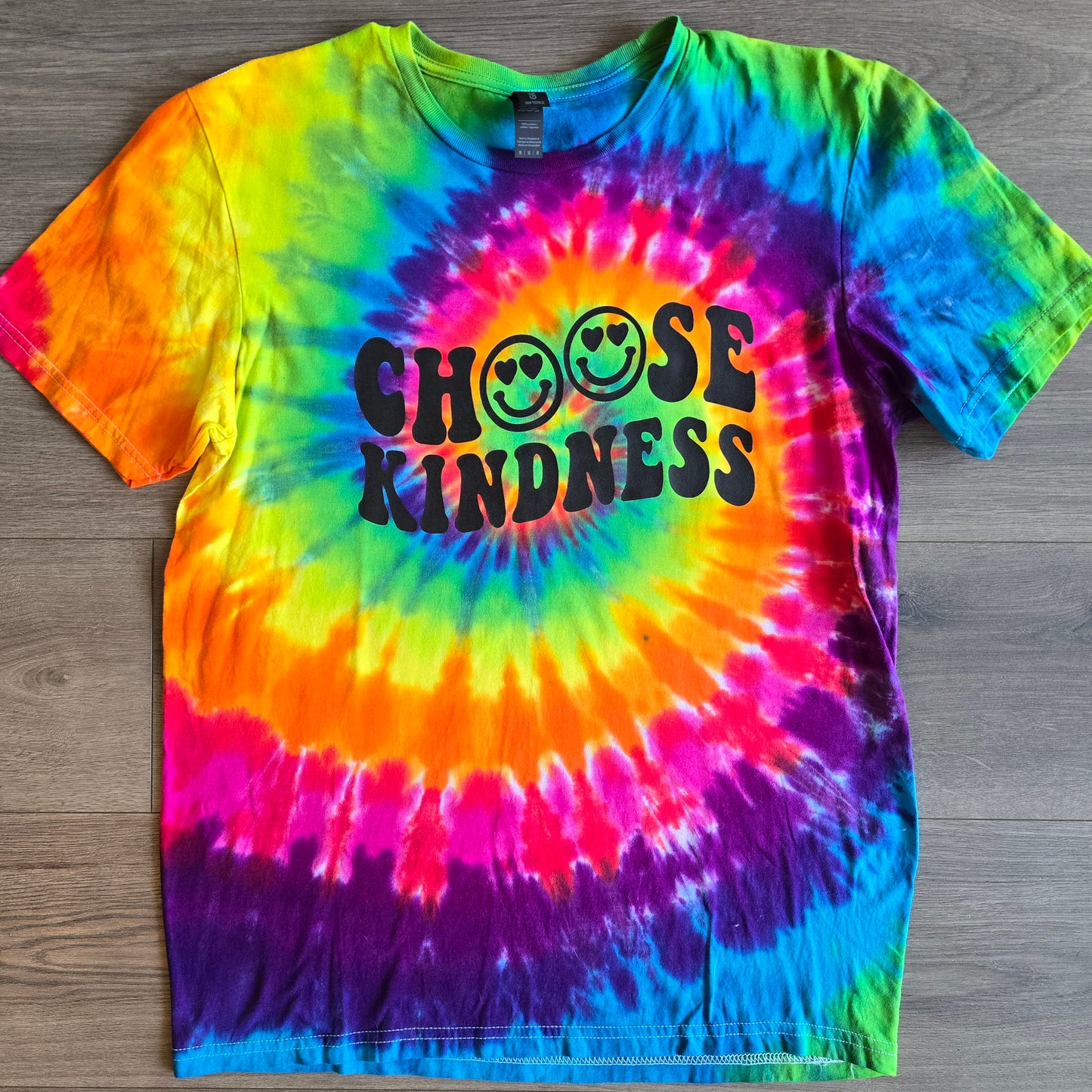 Choose Kindness Ultimate Spiral Adult T-Shirt