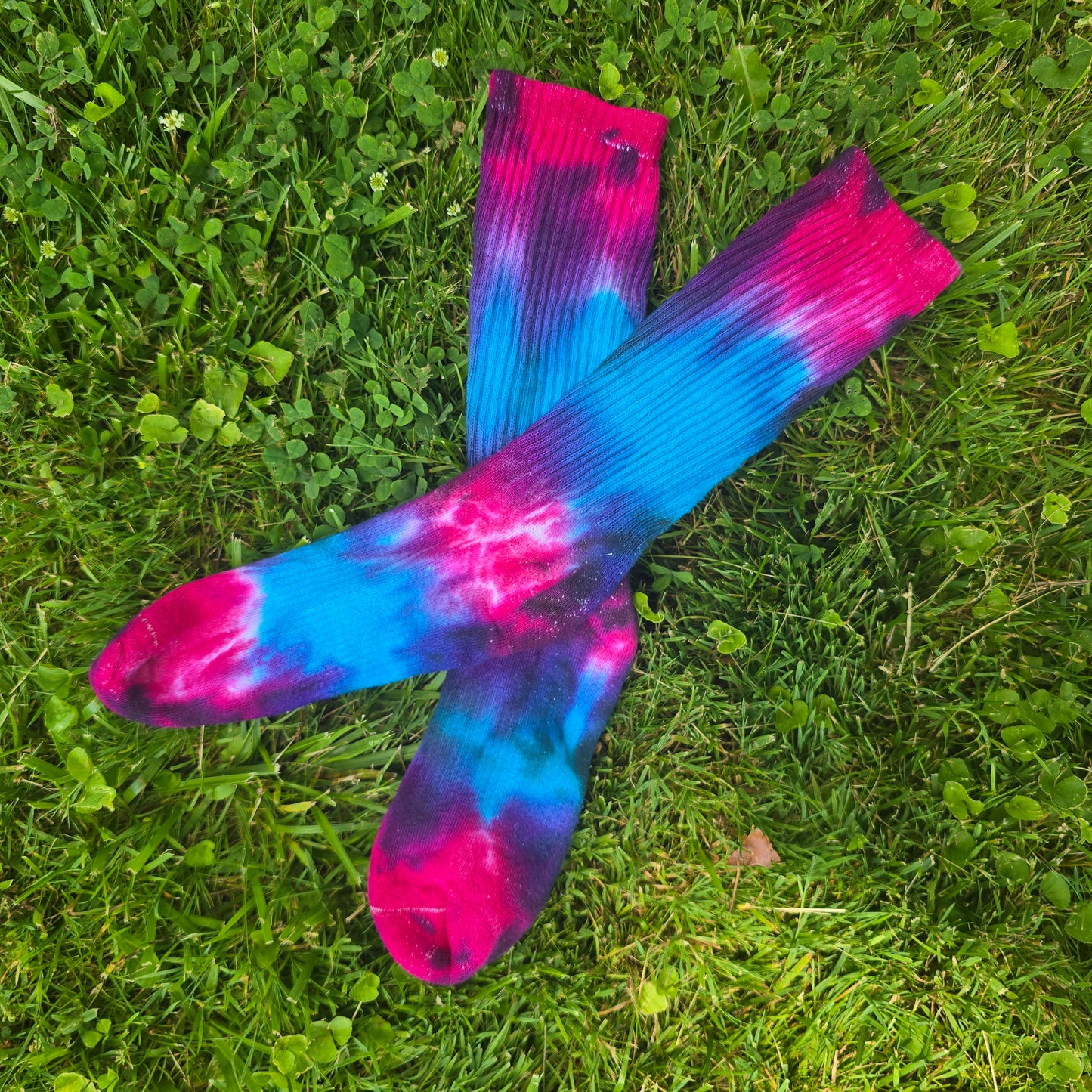 July Exclusive Socks: Trippy Galaxy