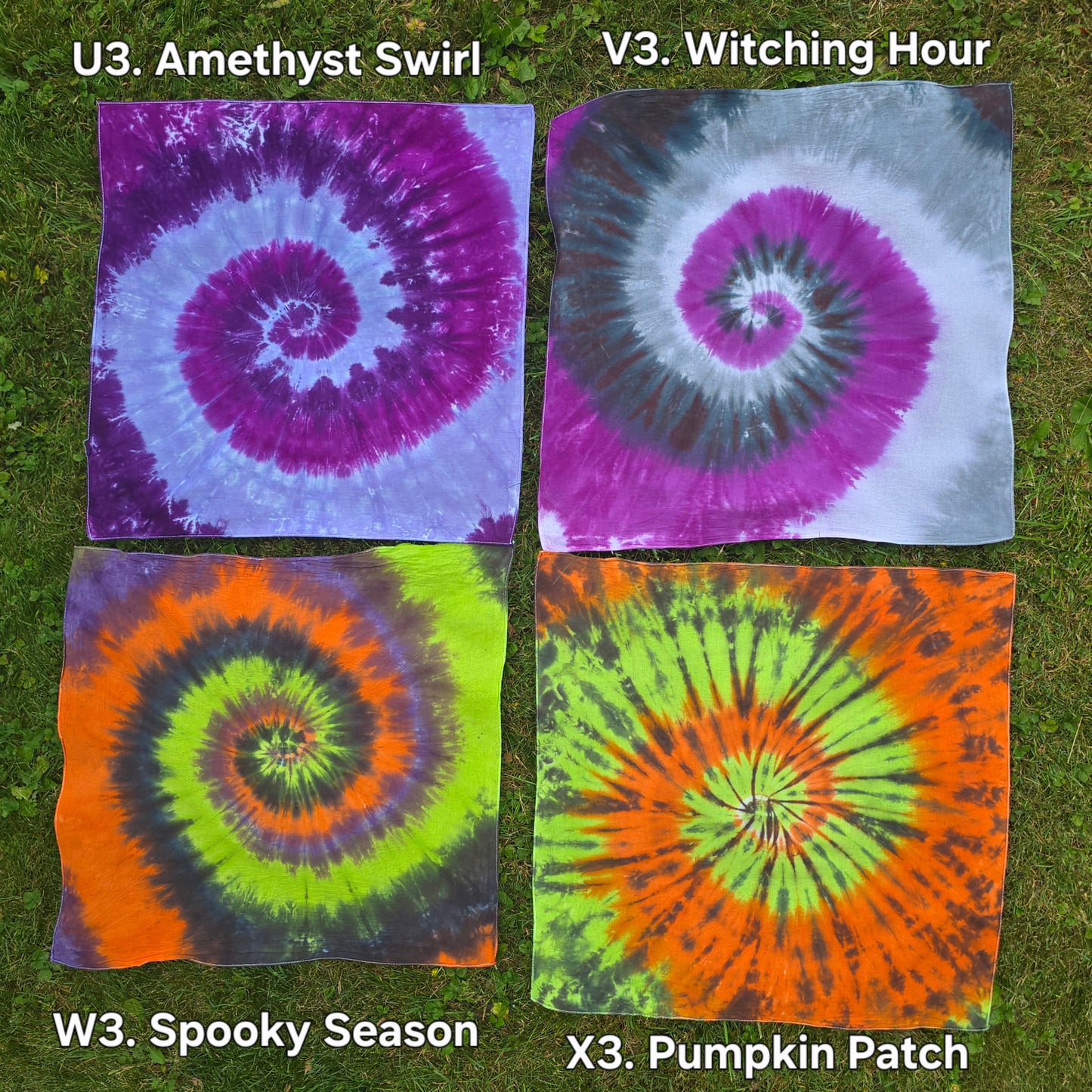Tie Dye Bandanas