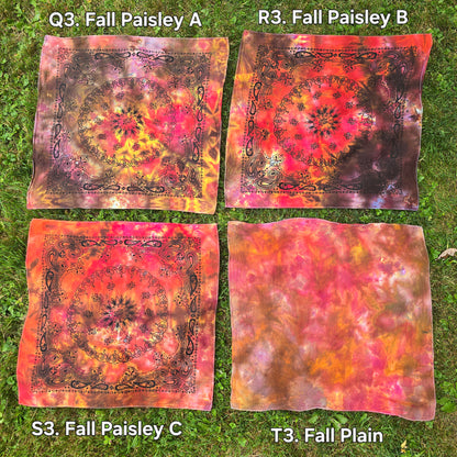 Tie Dye Bandanas