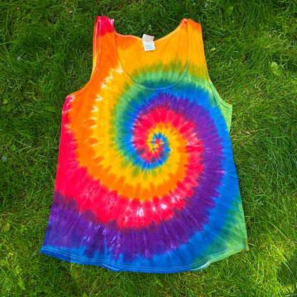Red Rainbow Spiral Adult