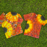 Autumn Double Sunflower Adult (Multiple Shirt Style Options)