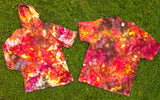 Autumn Crinkle Ice Dye Adult (Multiple Shirt Style Options)