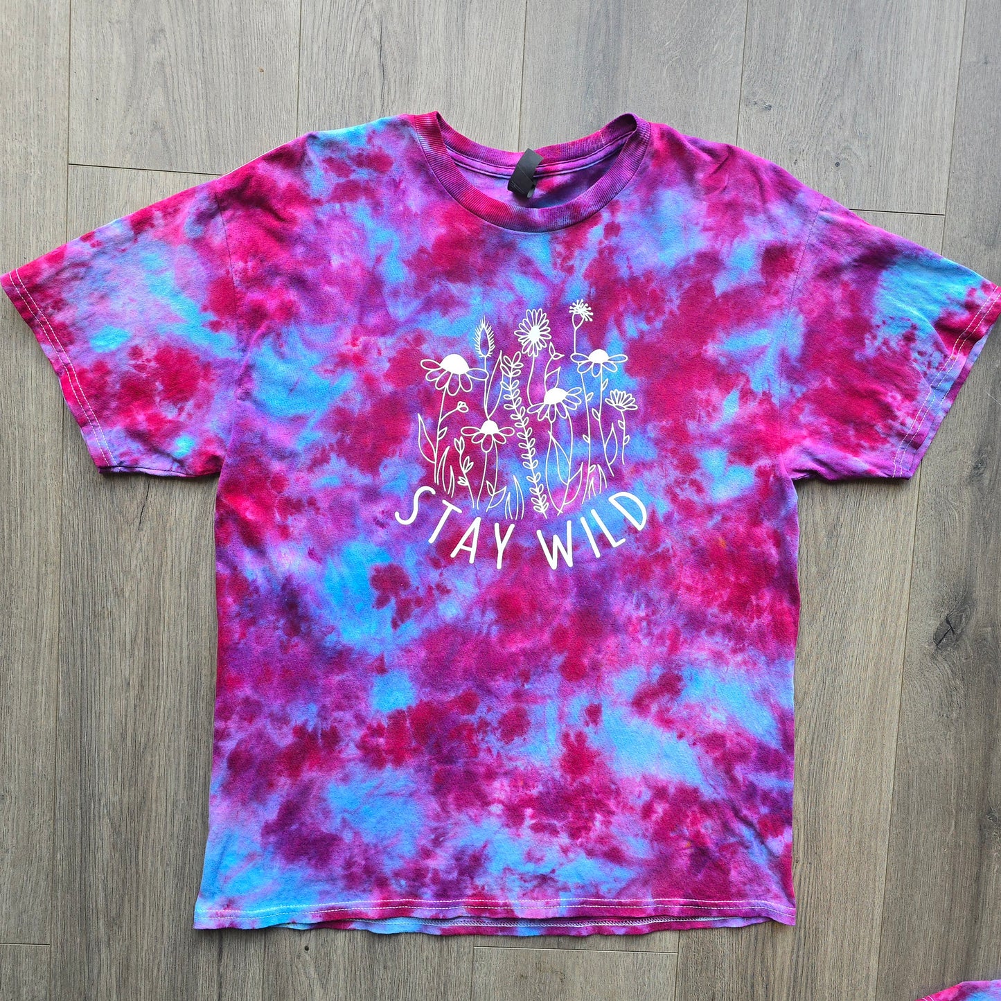 Stay Wild Adult Ice Dye