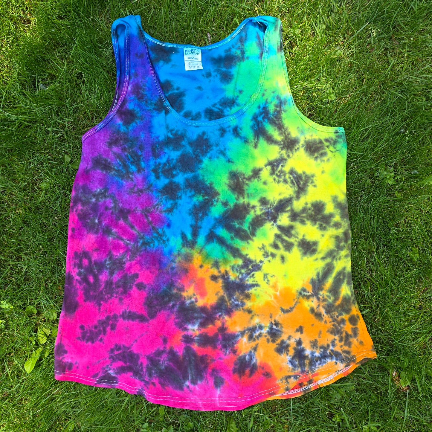 Midnight Rainbow Crinkle