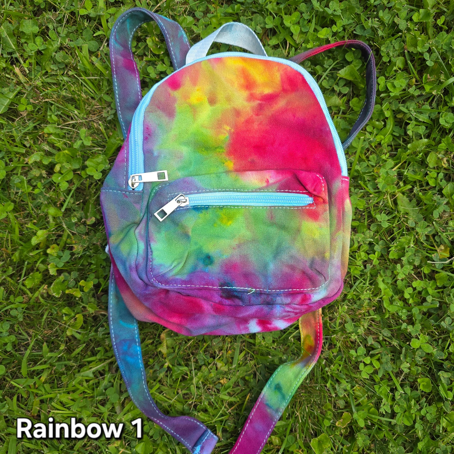 Ice Dye Mini Bookbag