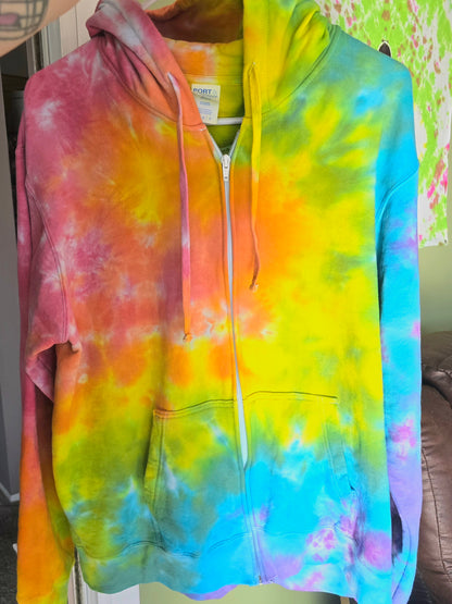 Pastel Rainbow Crinkle Adult (Multiple Shirt Style Options)