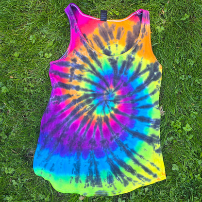 Black Rainbow Firework Spiral