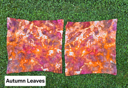 2-Pack Ice Dyed Tea Towels: Fall & Halloween Edition