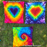 Assorted Tie Dye Tapestries 28"x28"