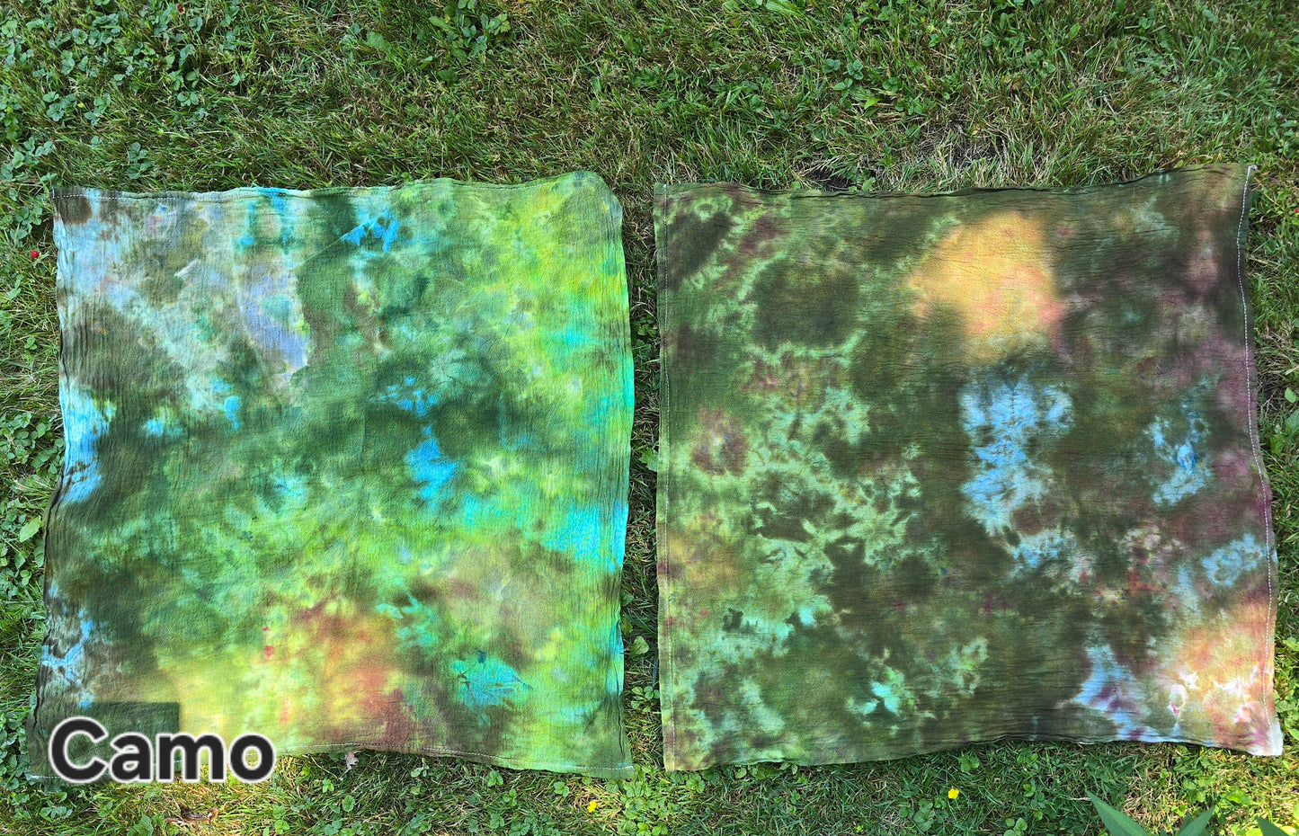 2-Pack Ice Dyed Tea Towels