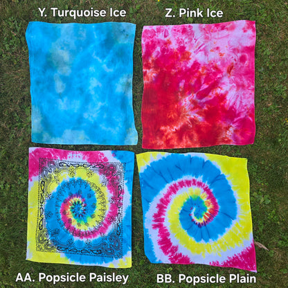 Tie Dye Bandanas