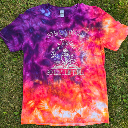 So Many Books, So Little Time Ice Dye Adult