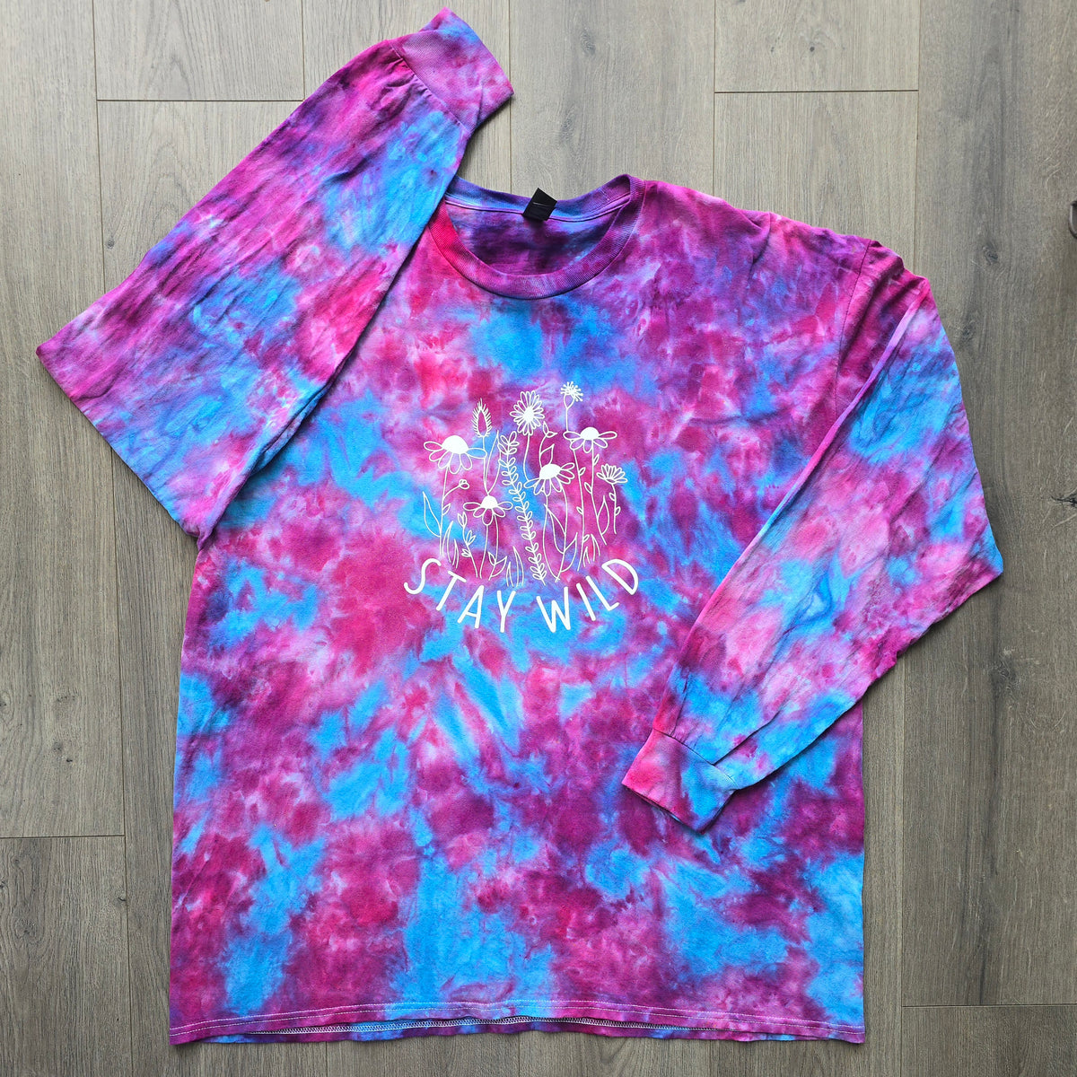 Stay Wild Adult Ice Dye