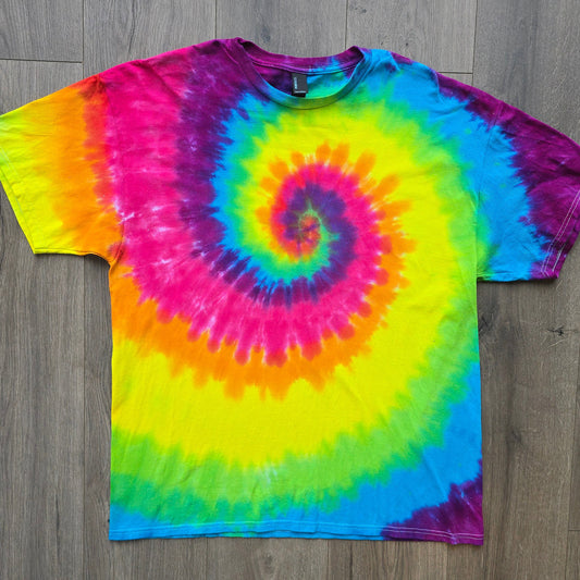 Pink Rainbow Spiral Adult