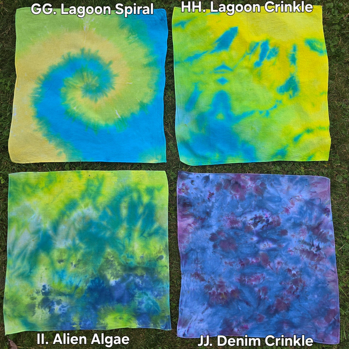 Tie Dye Bandanas