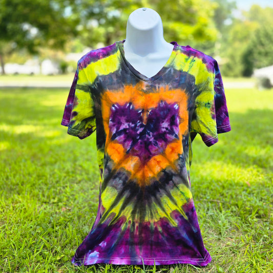 Halloween Heart Ice Dye Adult