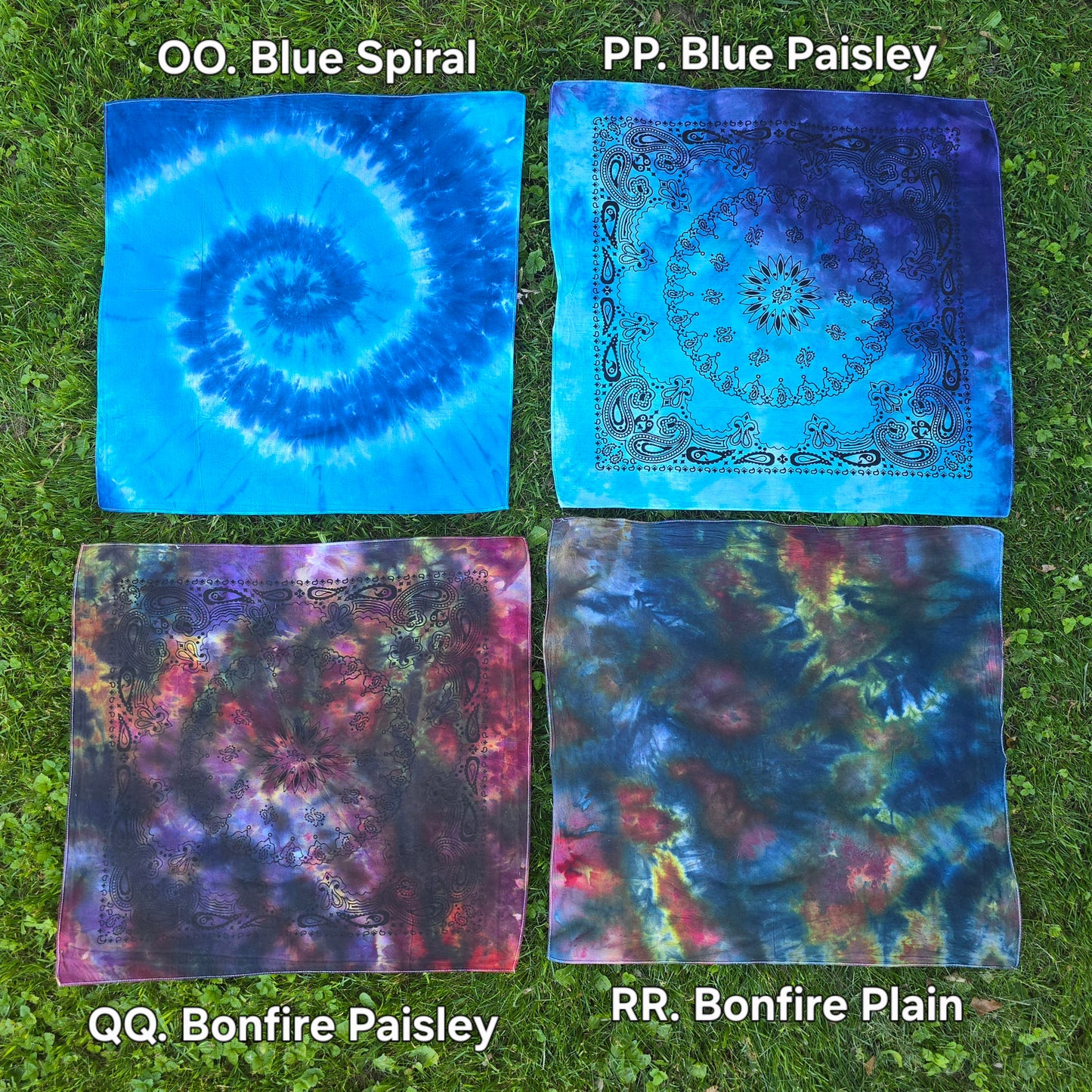 Tie Dye Bandanas