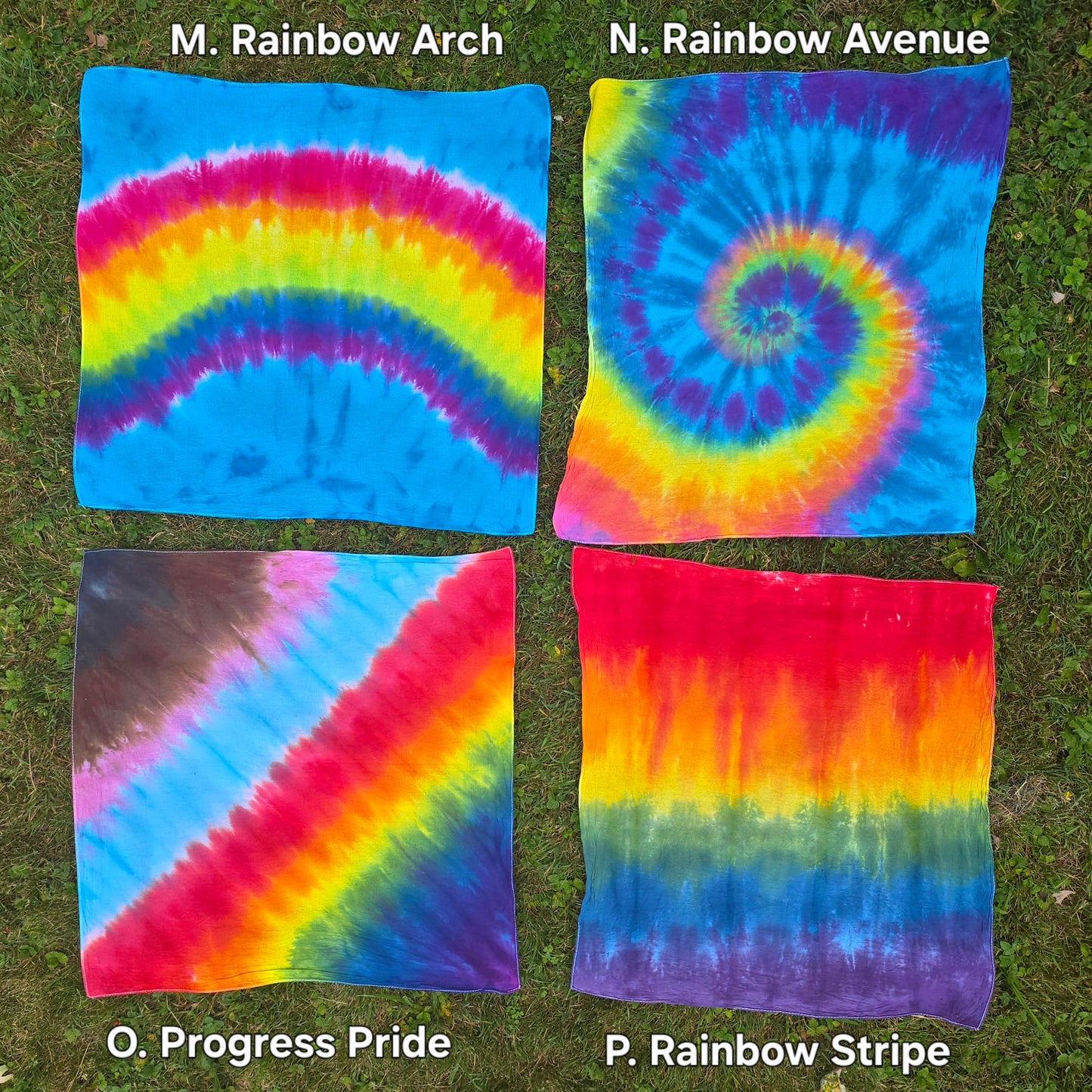 Tie Dye Bandanas