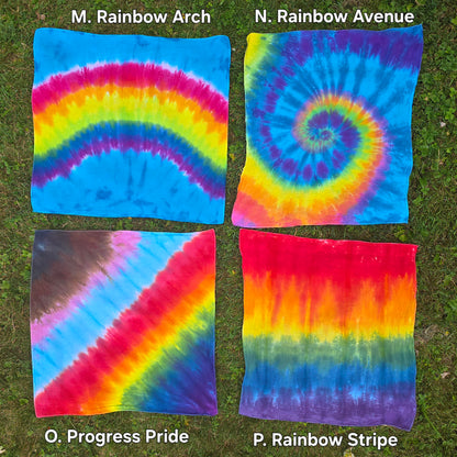Tie Dye Bandanas