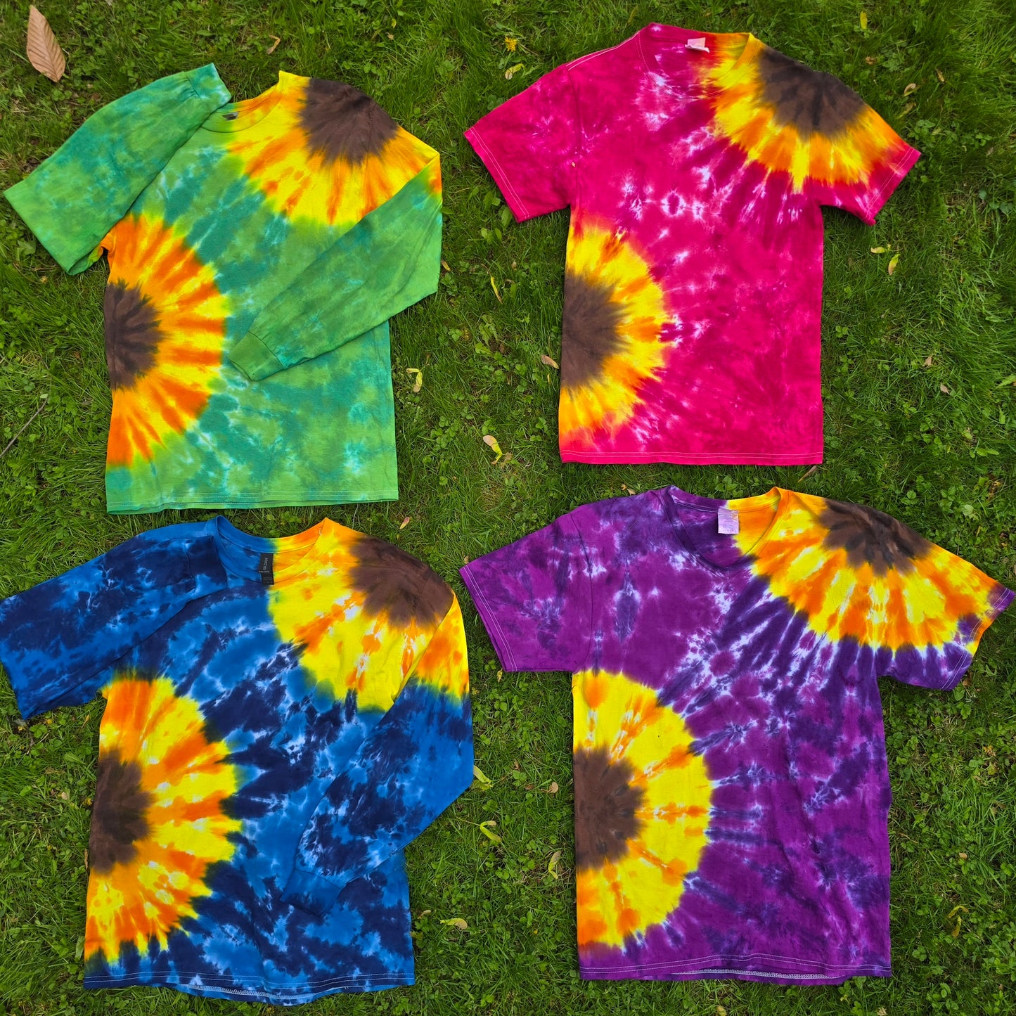 Double Sunflower Adult (Multiple Shirt Style Options)