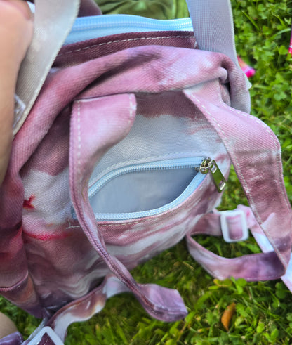 Ice Dye Mini Bookbag