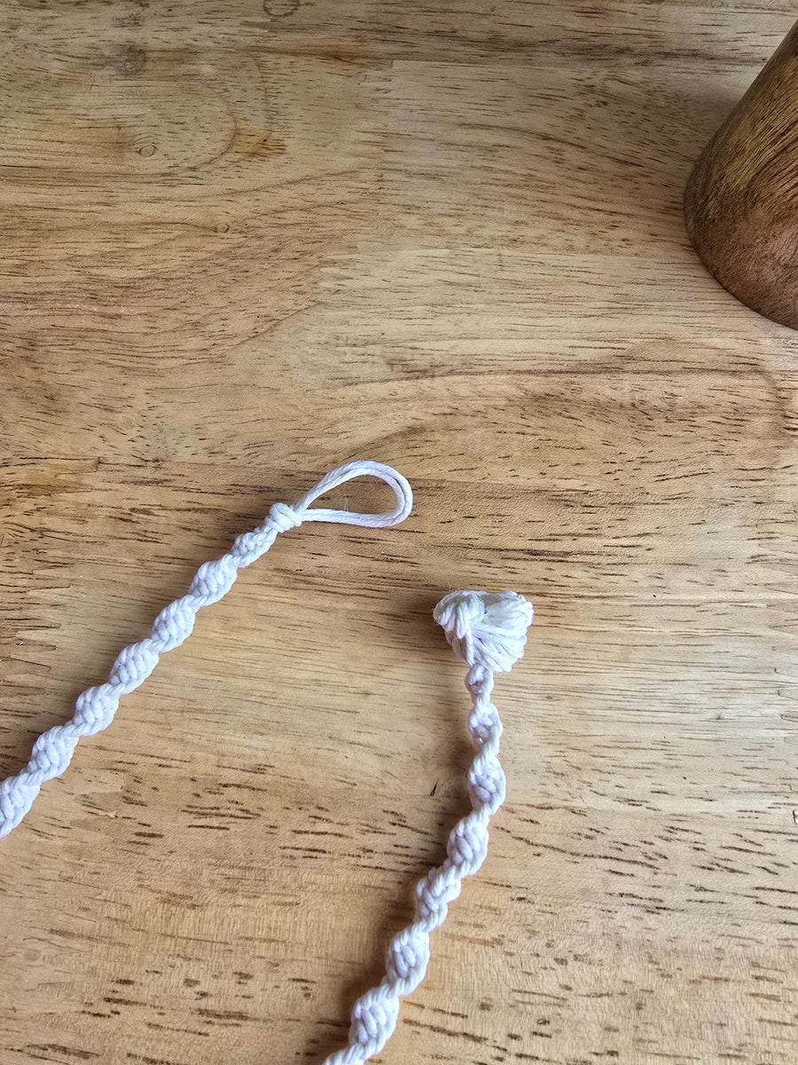 Glass Glow in the Dark Hemp Necklaces
