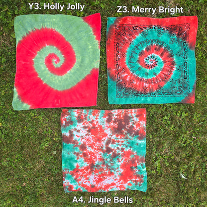 Tie Dye Bandanas