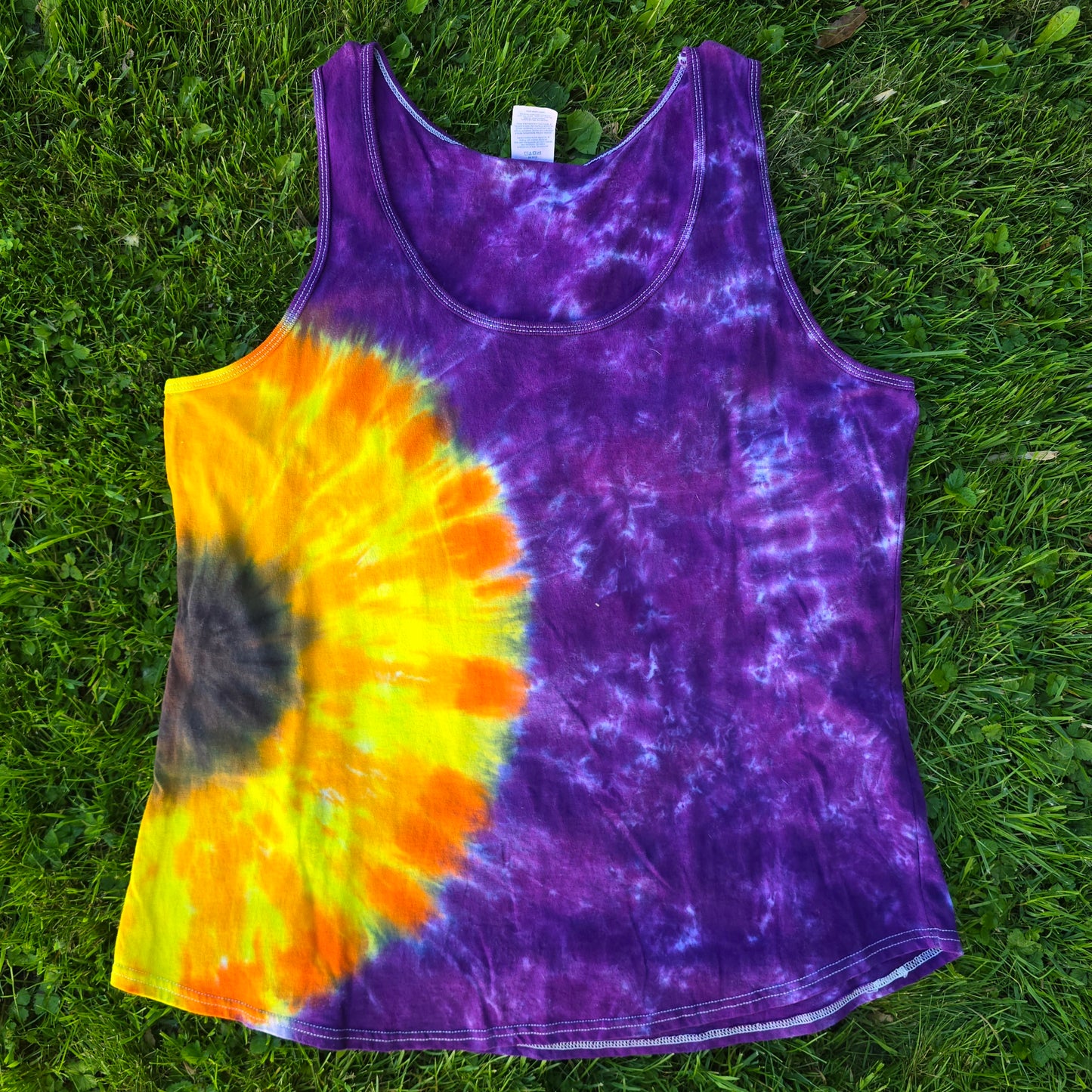 Sunflower Tie Dye