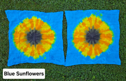 2-Pack Ice Dyed Tea Towels: Fall & Halloween Edition