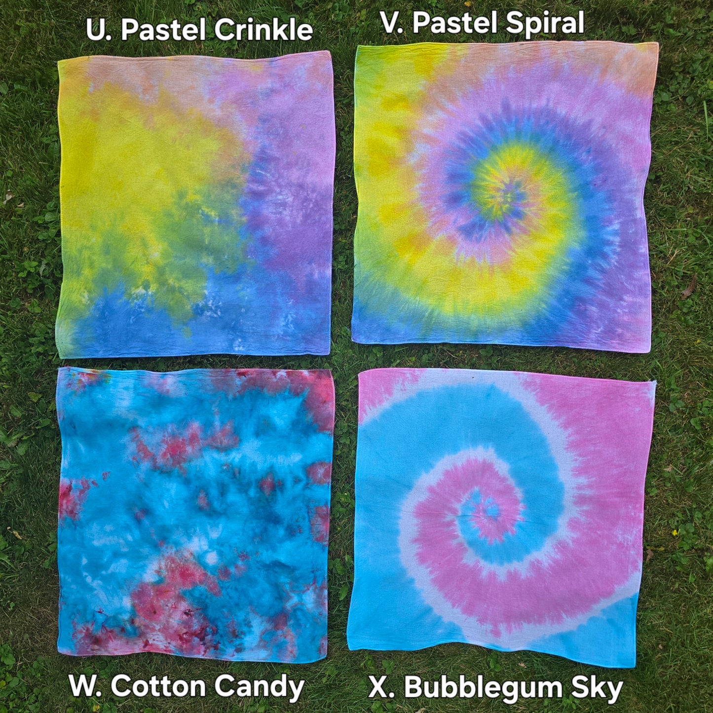 Tie Dye Bandanas